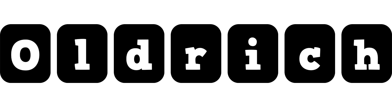 Oldrich box logo