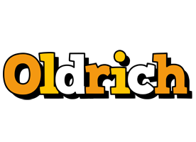 Oldrich cartoon logo