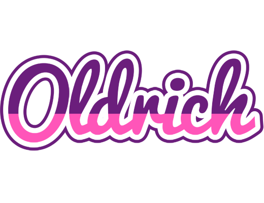 Oldrich cheerful logo