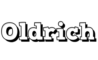 Oldrich snowing logo