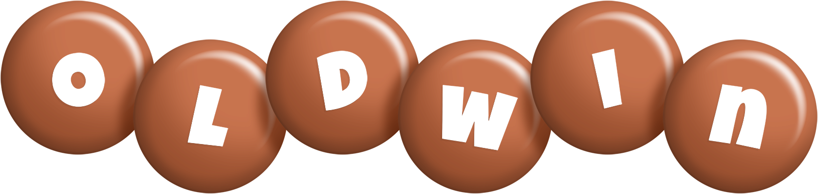 Oldwin candy-brown logo