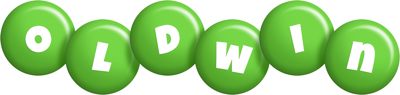 Oldwin candy-green logo
