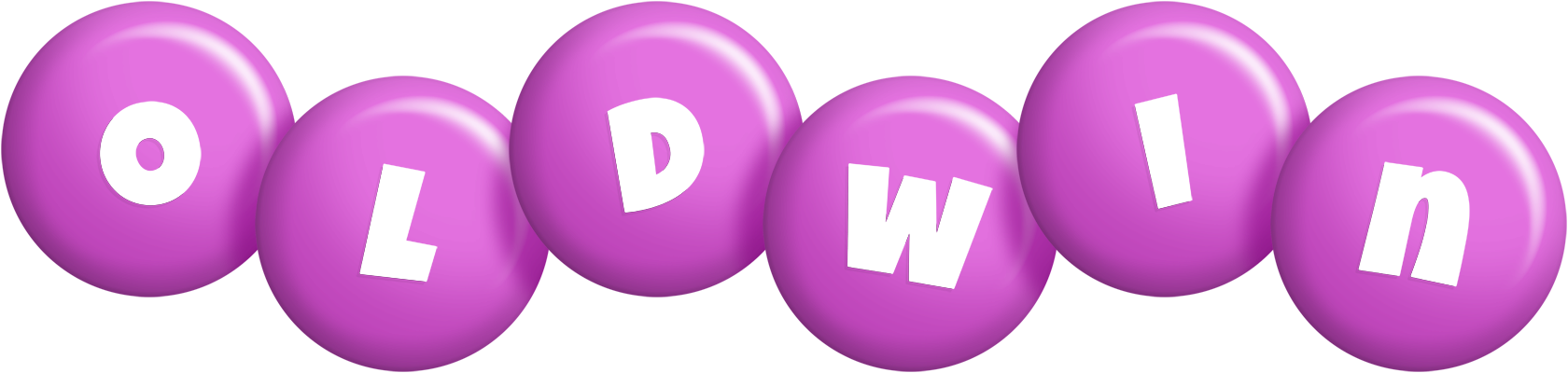 Oldwin candy-purple logo