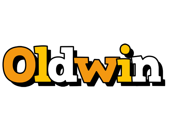 Oldwin cartoon logo