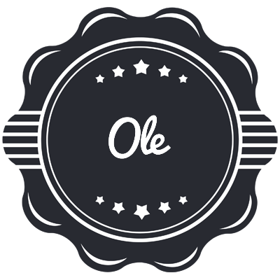 Ole badge logo