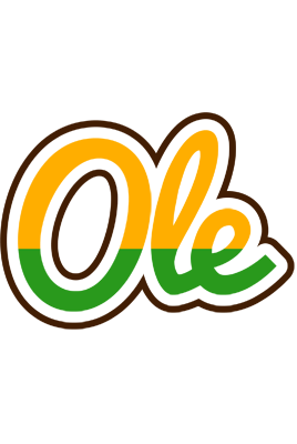 Ole banana logo