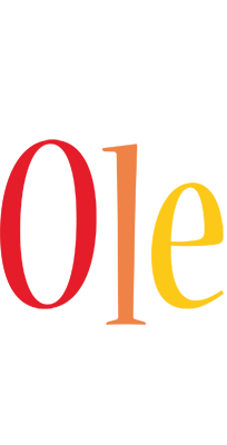 Ole birthday logo
