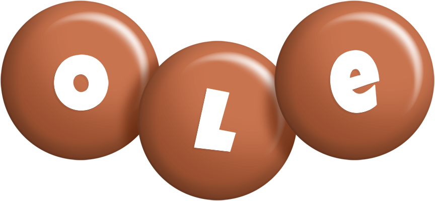 Ole candy-brown logo