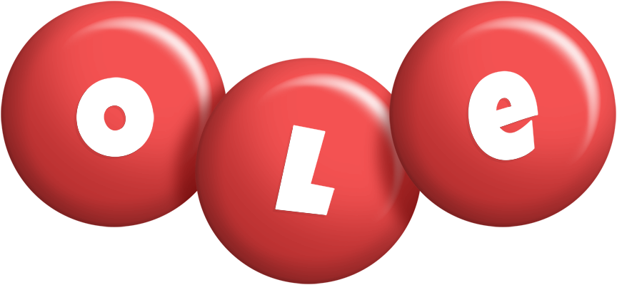 Ole candy-red logo