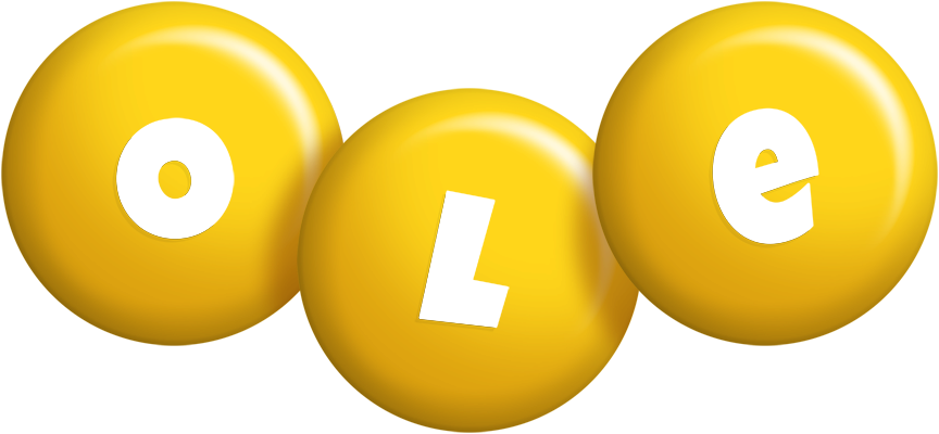 Ole candy-yellow logo