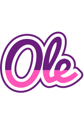 Ole cheerful logo