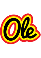 Ole flaming logo