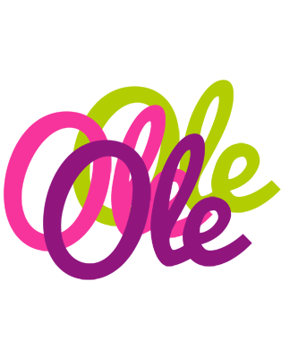 Ole flowers logo
