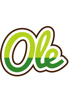 Ole golfing logo