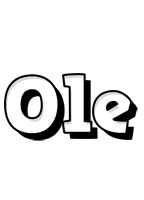 Ole snowing logo