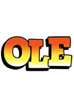 Ole sunset logo