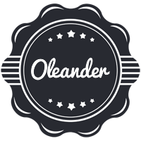 Oleander badge logo