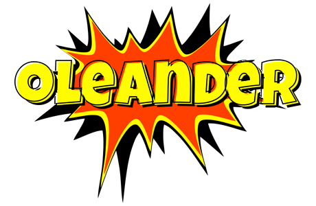 Oleander bazinga logo