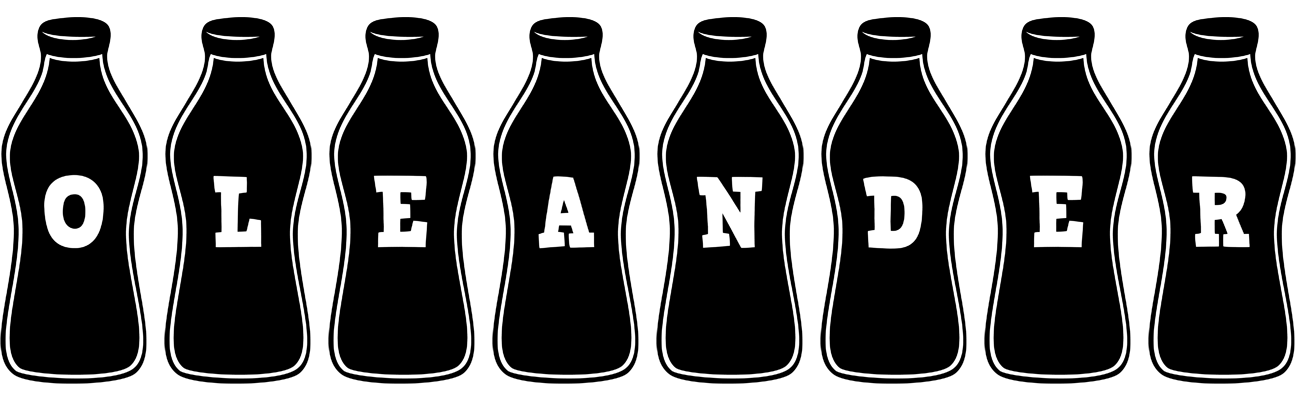 Oleander bottle logo