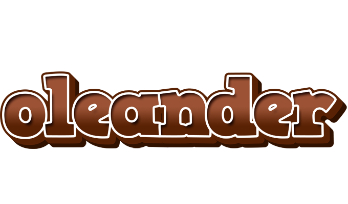 Oleander brownie logo