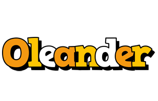 Oleander cartoon logo