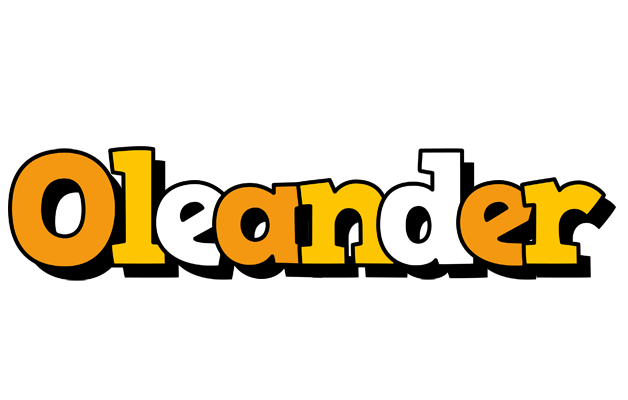 Oleander cartoon logo