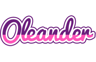 Oleander cheerful logo