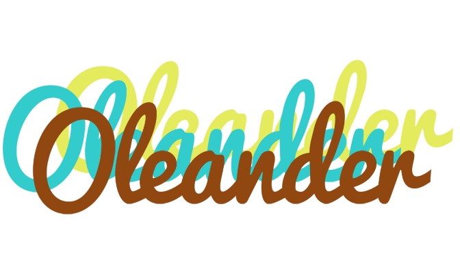 Oleander cupcake logo
