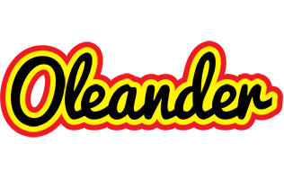 Oleander flaming logo