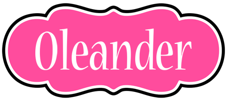 Oleander invitation logo