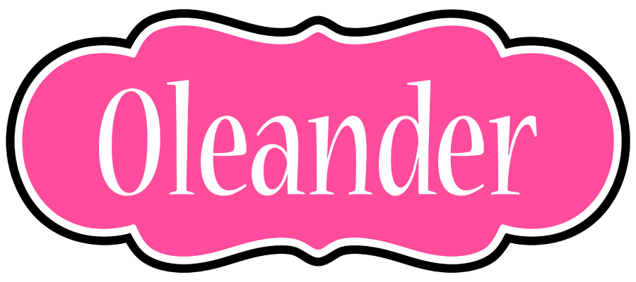 Oleander invitation logo