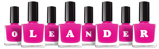 Oleander nails logo