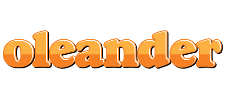 Oleander orange logo