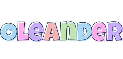 Oleander pastel logo