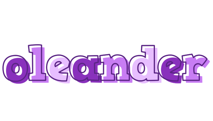 Oleander sensual logo