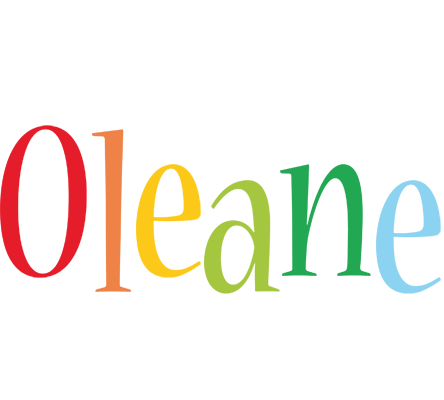 Oleane birthday logo