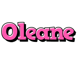 Oleane girlish logo