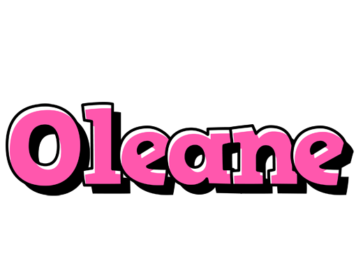 Oleane girlish logo