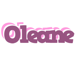 Oleane relaxing logo