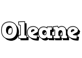 Oleane snowing logo