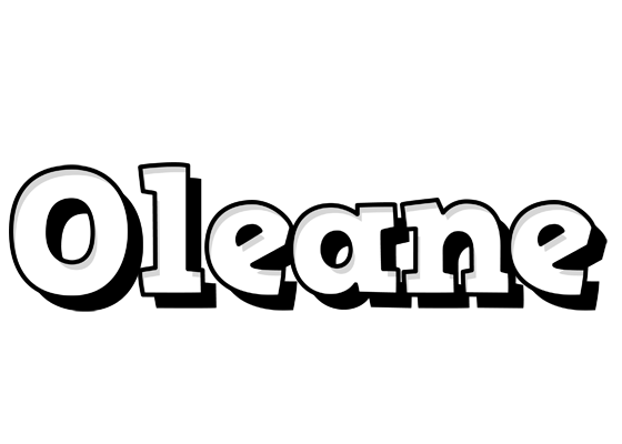 Oleane snowing logo