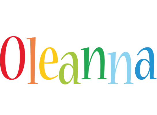 Oleanna birthday logo