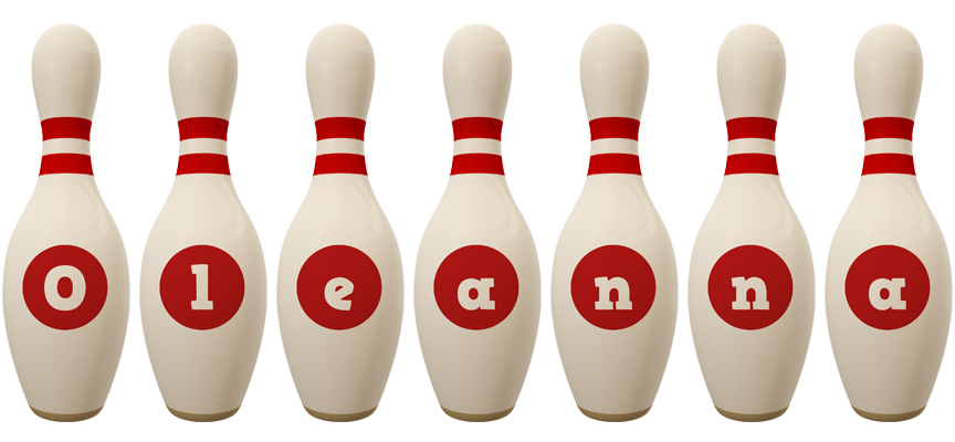 Oleanna bowling-pin logo