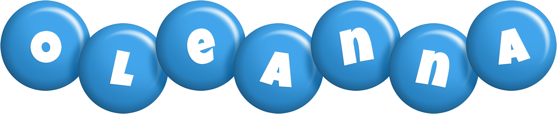 Oleanna candy-blue logo