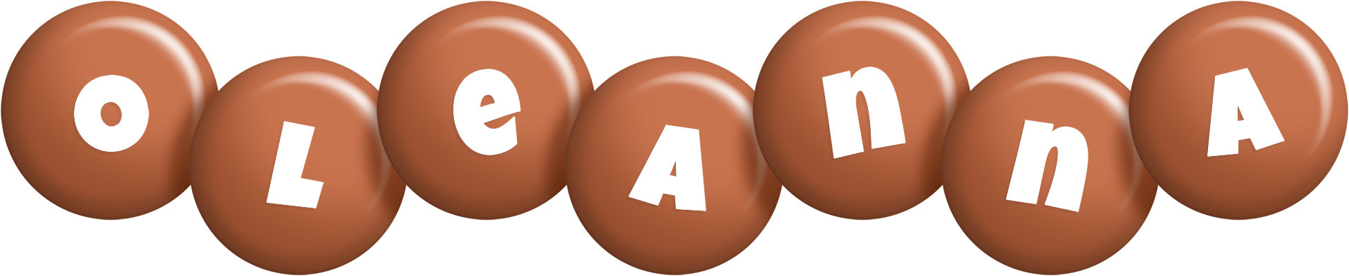 Oleanna candy-brown logo
