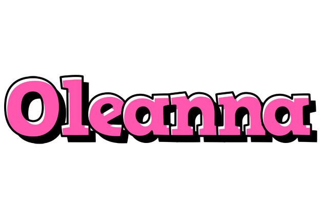 Oleanna girlish logo