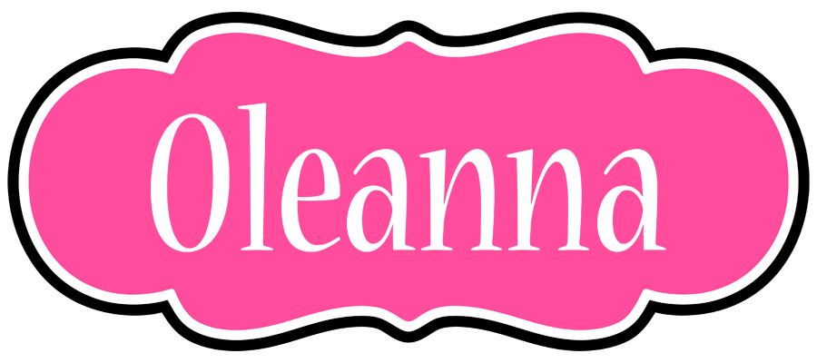 Oleanna invitation logo