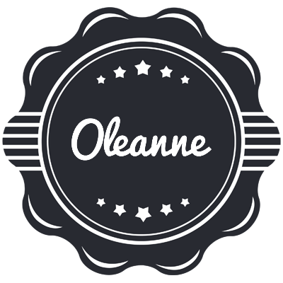 Oleanne badge logo