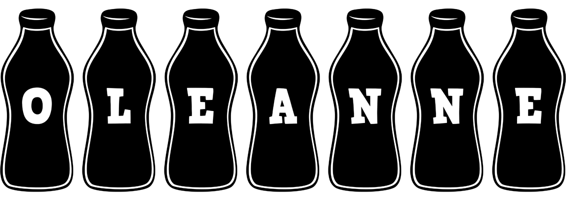 Oleanne bottle logo
