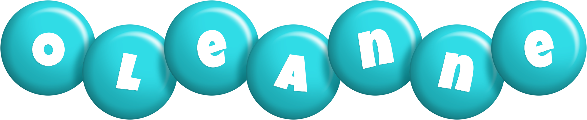 Oleanne candy-azur logo
